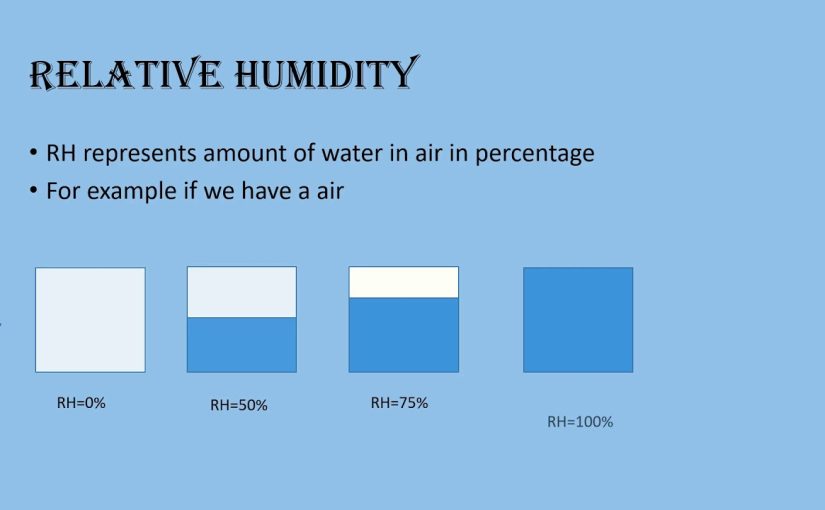 What is the Relation Between the Relative Humidity and Dew Point?